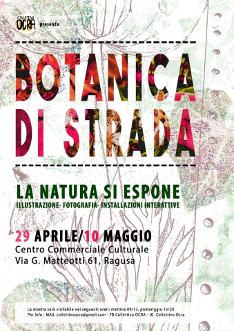 locandina botanica di strada